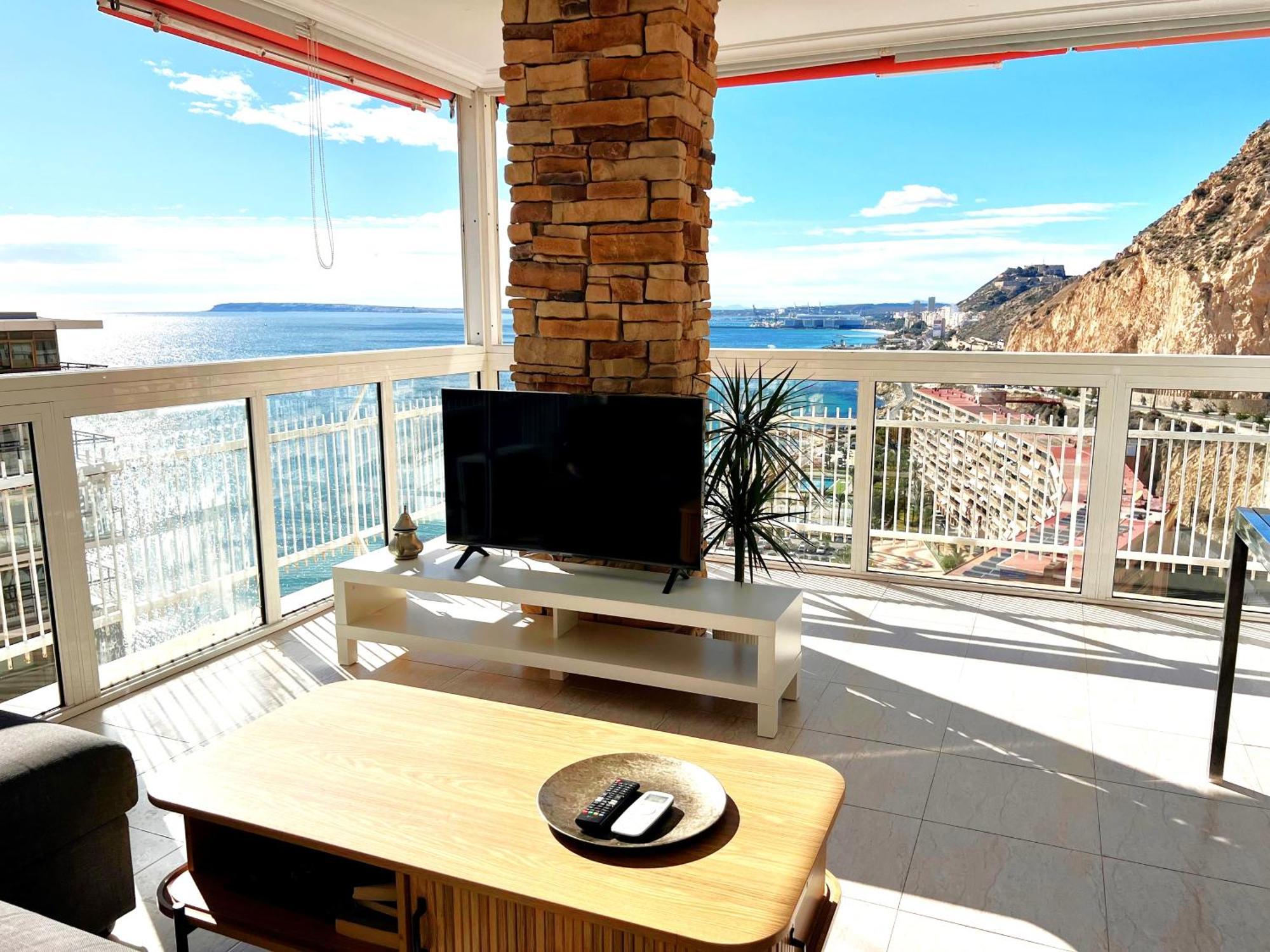 Апартаменти Vistas Al Mar. Gran Salon. Playa A 1 Minuto. Wifi Аліканте Екстер'єр фото