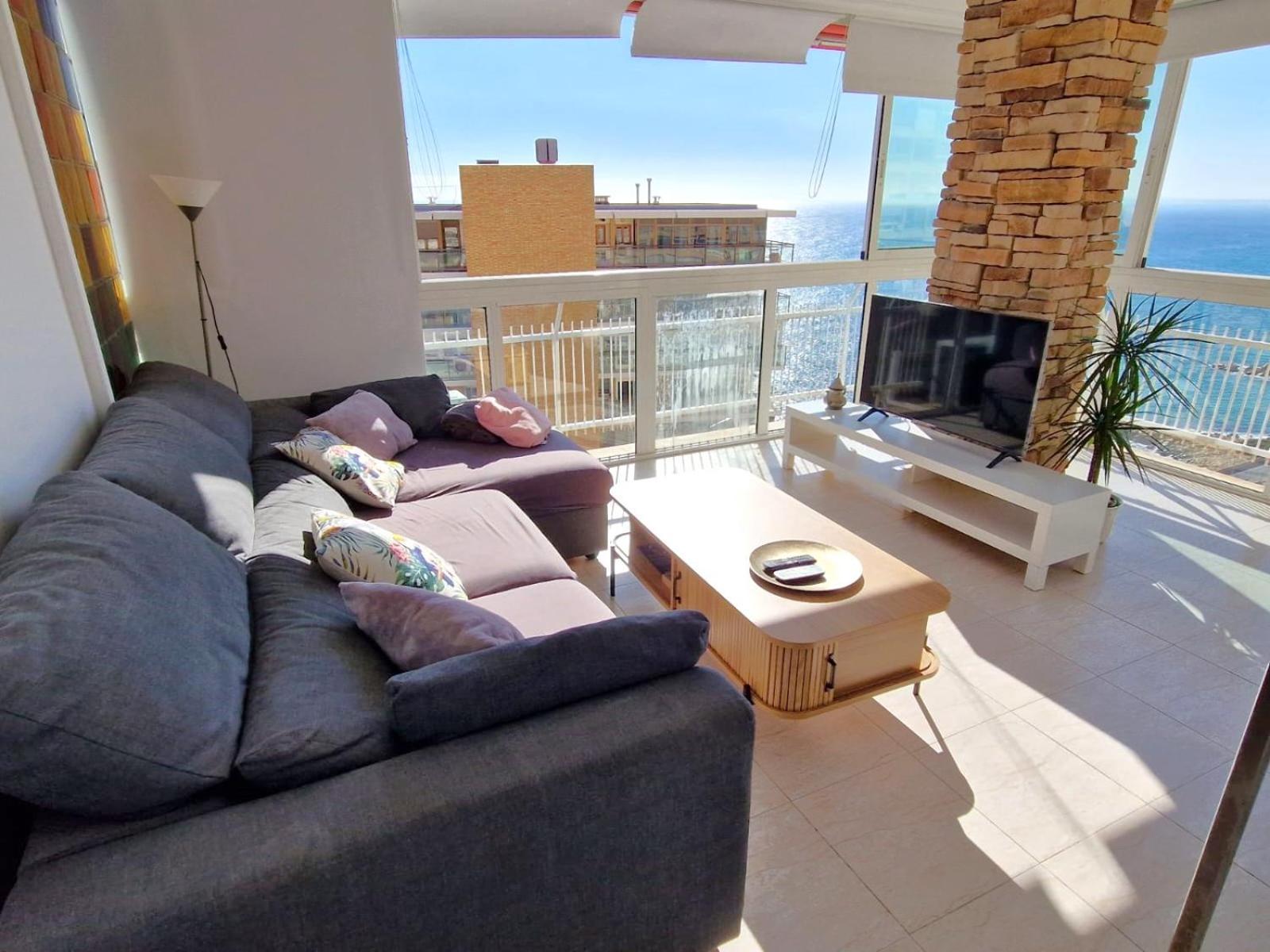 Апартаменти Vistas Al Mar. Gran Salon. Playa A 1 Minuto. Wifi Аліканте Екстер'єр фото