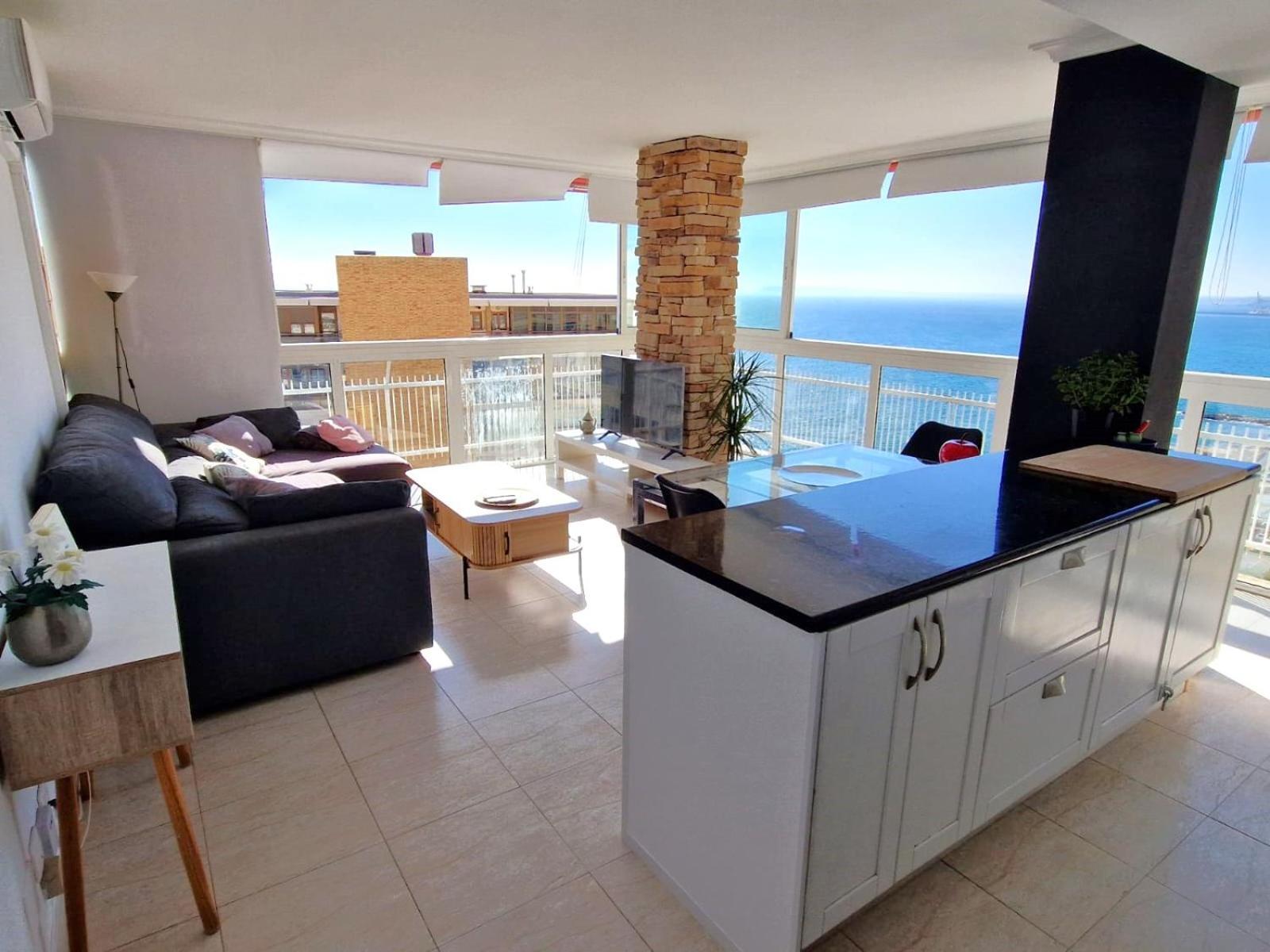 Апартаменти Vistas Al Mar. Gran Salon. Playa A 1 Minuto. Wifi Аліканте Екстер'єр фото